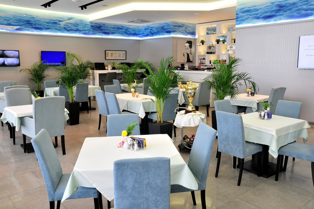 Съёмка интерьера ресторана