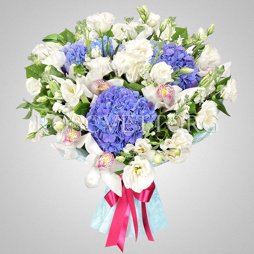 букет вид сбоку