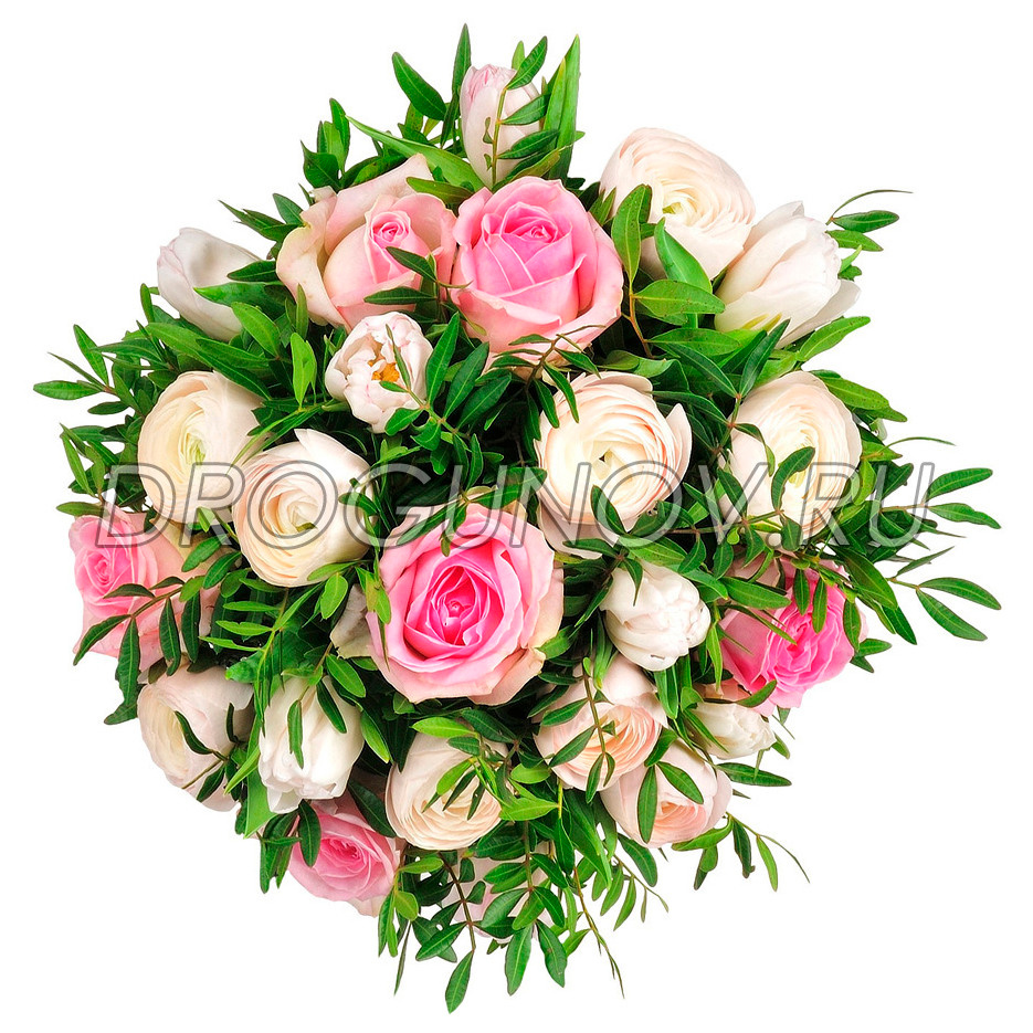 ранункулюс вид сверху