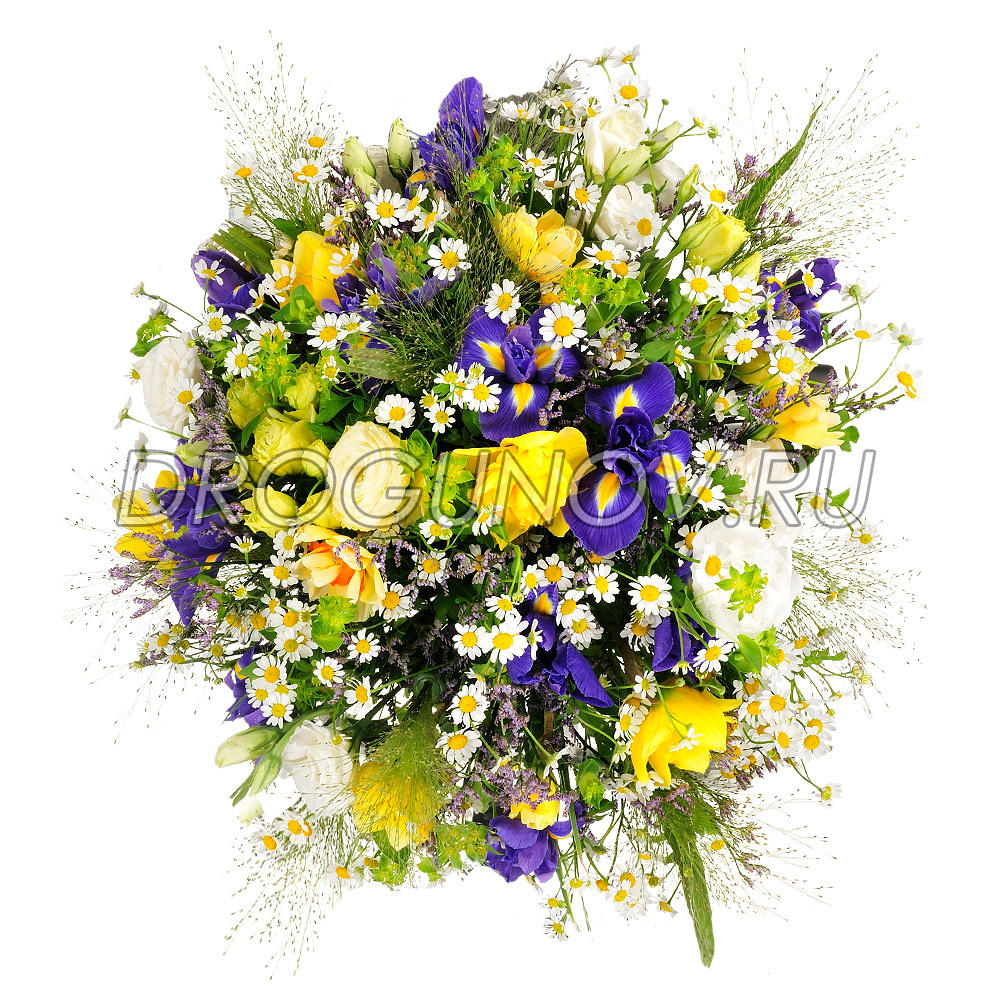 букет вид сверху