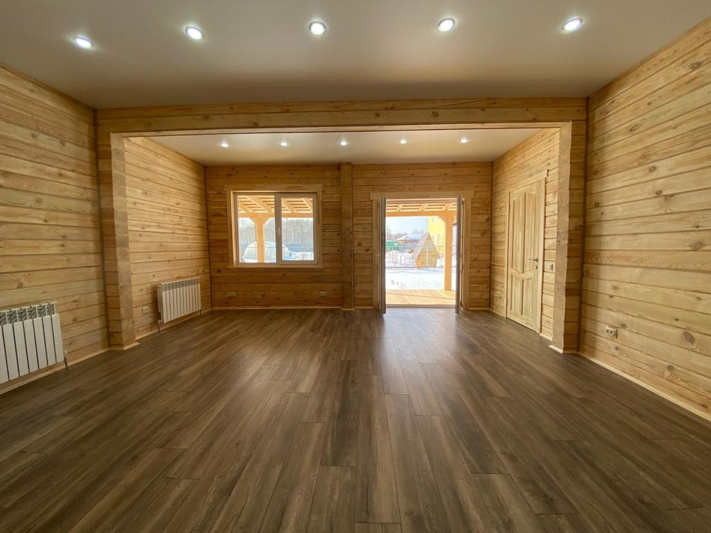 Студия + 3 спальни 112 м². Уральский завод Профилированного бруса в Челябинске