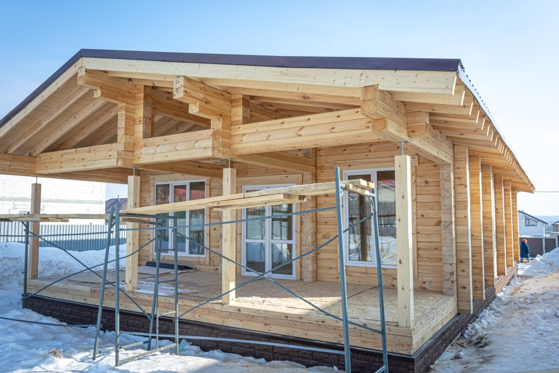 Студия + 3 спальни 112 м². Уральский завод Профилированного бруса в Челябинске