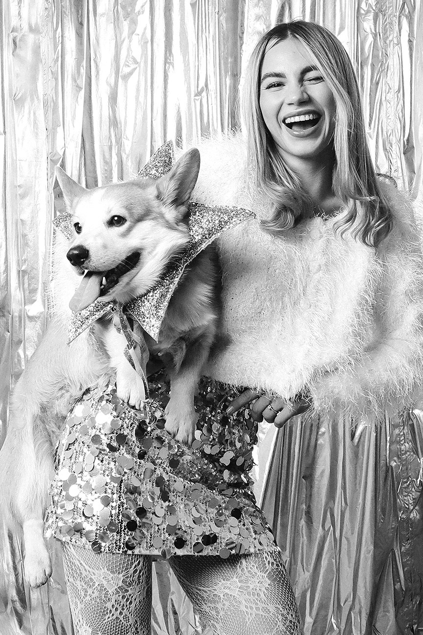 Серебристый Новогодний