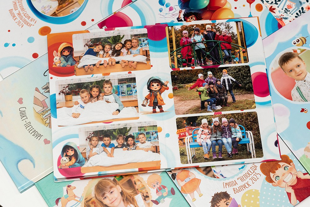 Премиум. Садик. Выпускные альбомы СПБ. Фотограф в Садик и Школу