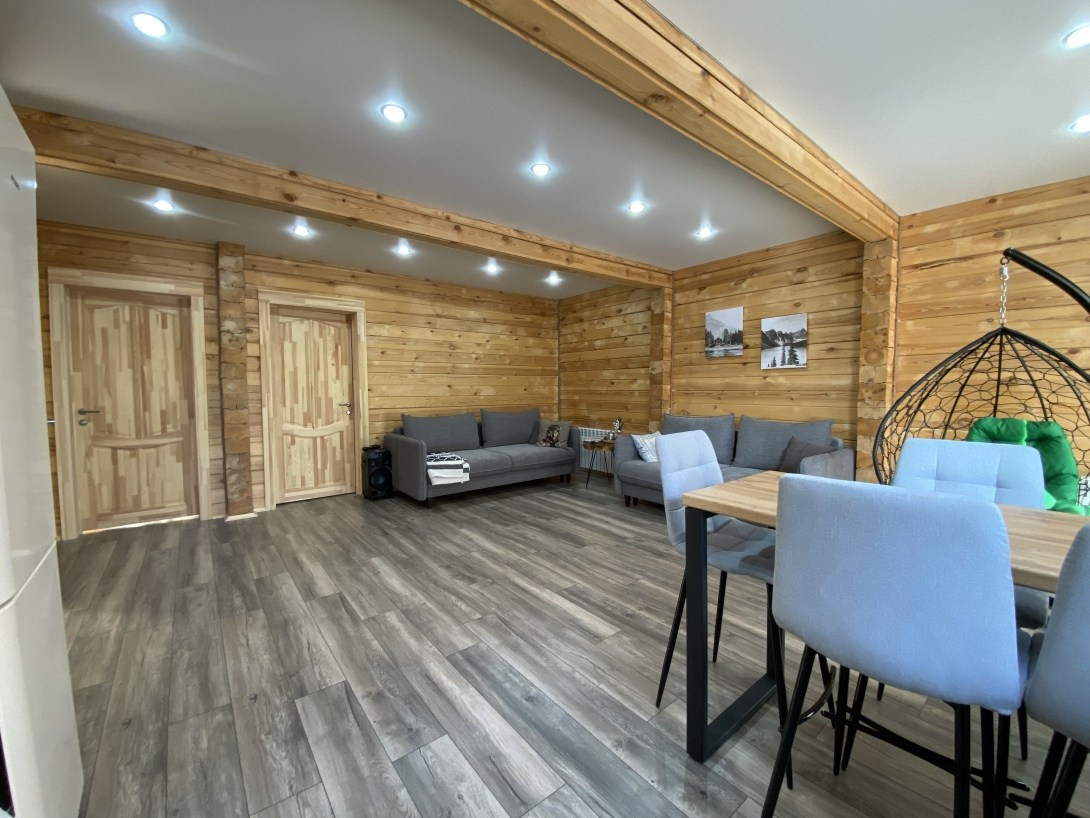 Проект Райский 2 спальни 90 м². Уральский завод Профилированного бруса в Челябинске