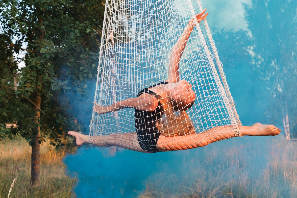 Фотопроект «Фаеры в лесу». Репортажный и семейный фотограф в Санкт-Петербурге Тарас Марченко