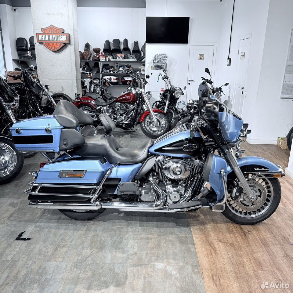 2011 Electra Glidе Ultrа 103 АBS Light Blue. Hello Davidson, Москва. Только хорошие мотоциклы…