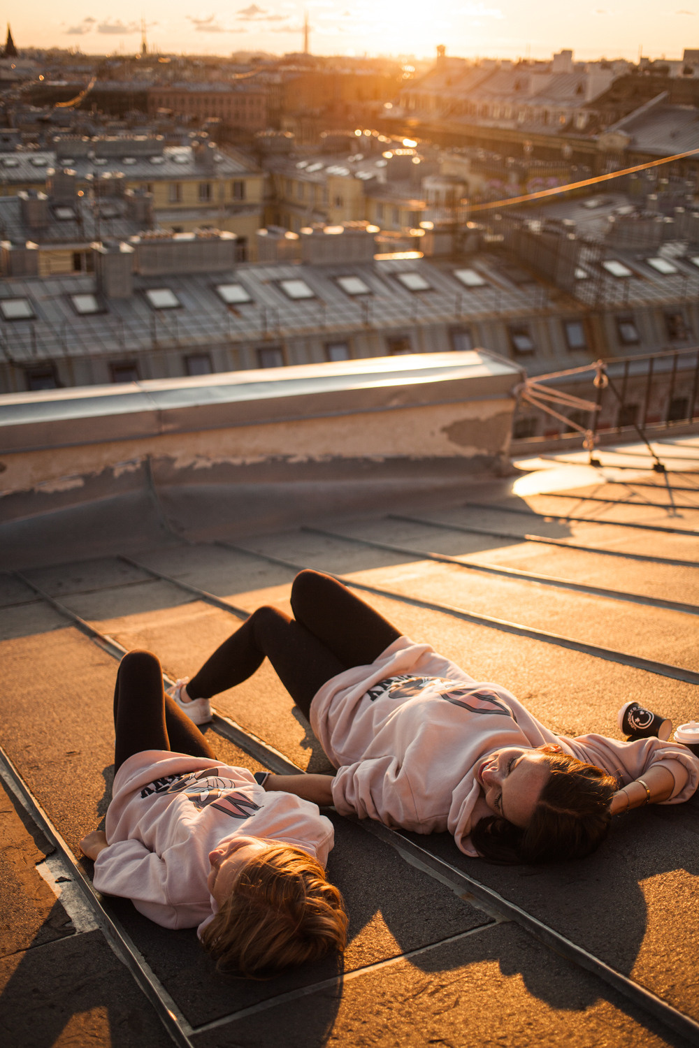 Vera and Stasya. Darin the photographer