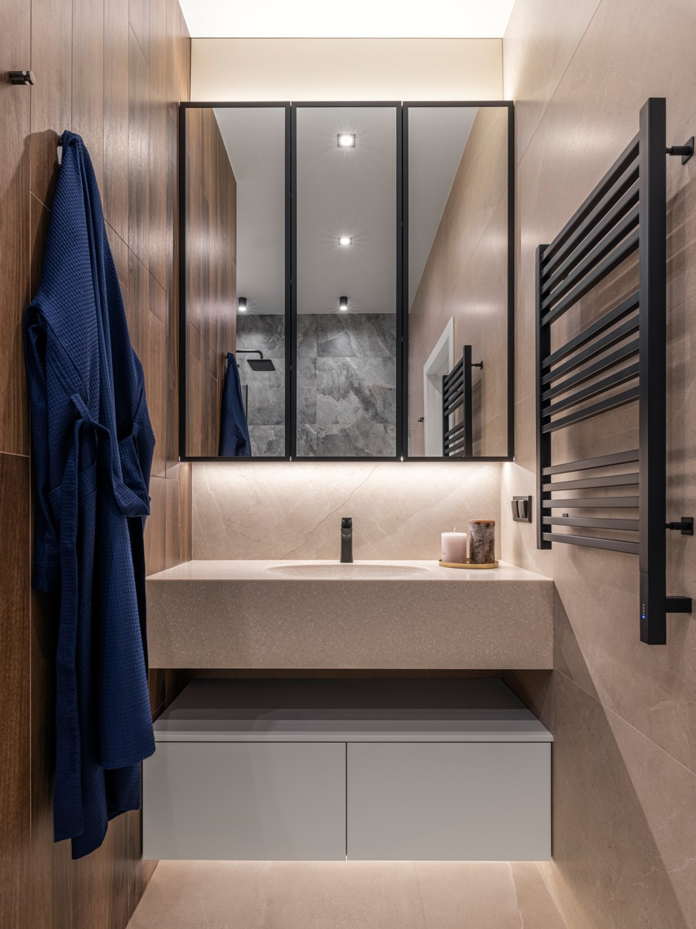 Спокойный серый бархат 2025. Фотограф для дизайнеров, застройщиков и бизнеса — интерьеры и архитектура — Роман Свободный в Москве и по России