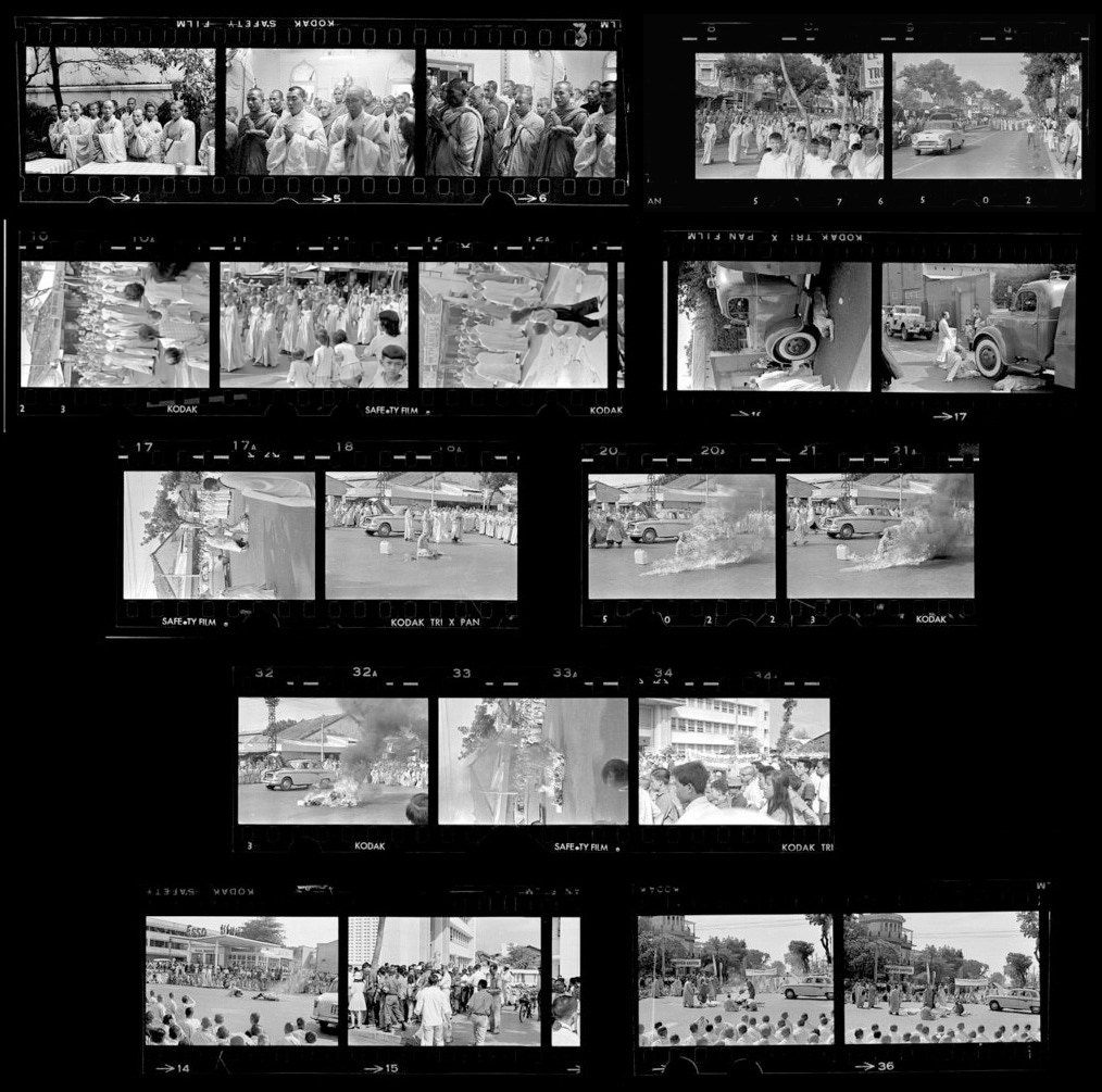 История одного кадра. Кто и как снял «Самосожжение монаха» / Здесь о фотографиях и фотографах