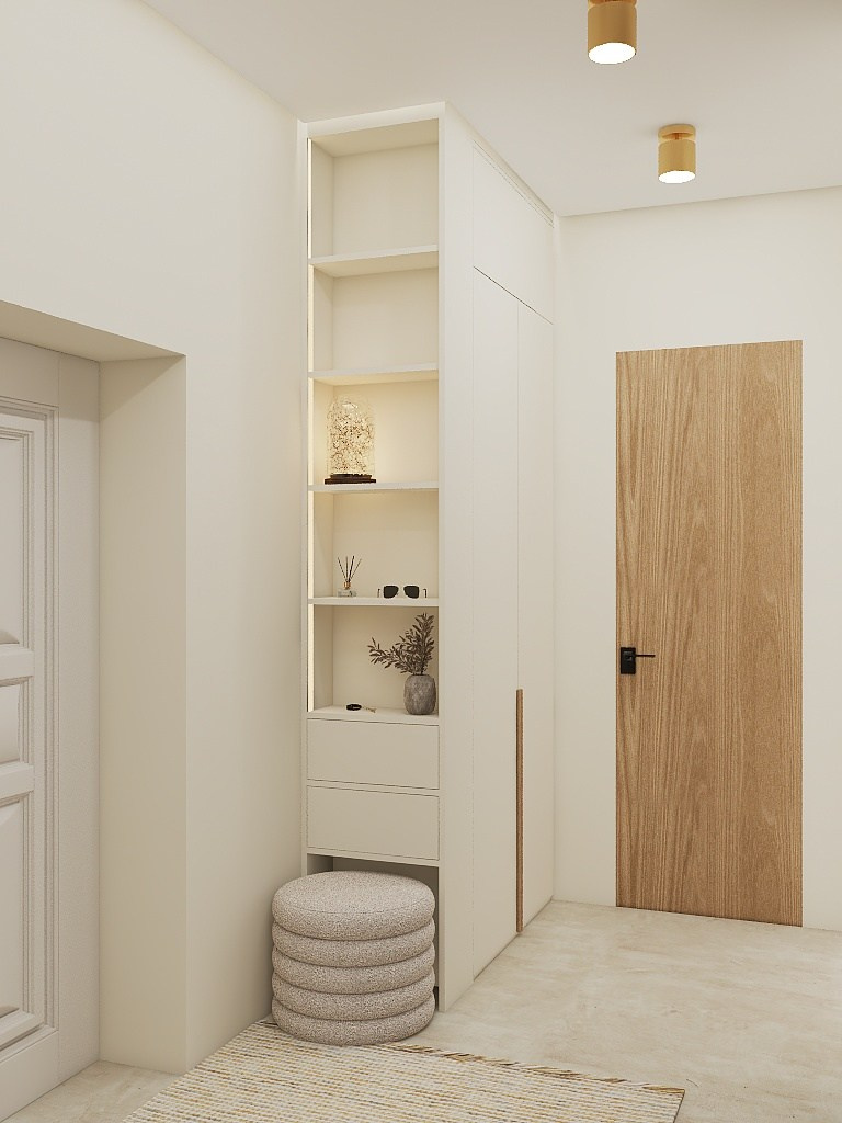 Квартира в Геленджике 94 кв.м. Дизайнер интерьера Вишнякова Ульяна