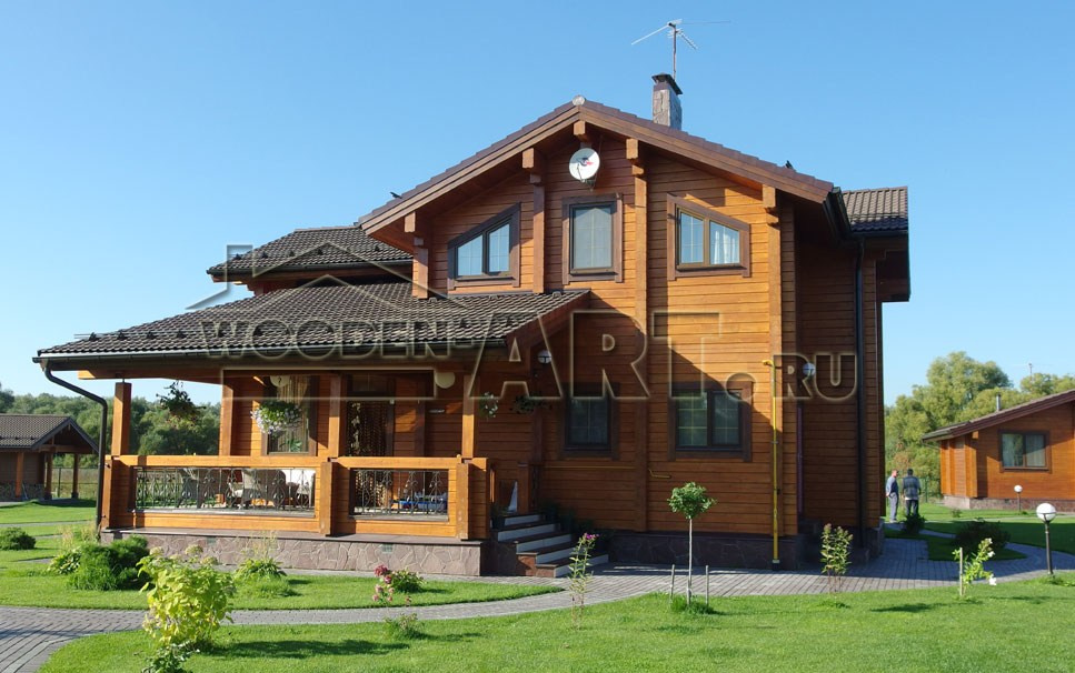 «Прохорово» 299 кв. м. Проекты деревянных домов