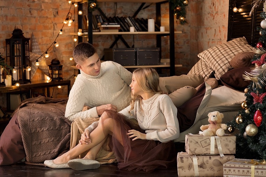 Новогодняя семейная идиллия. Tatyana Nadezhdina Family photographer