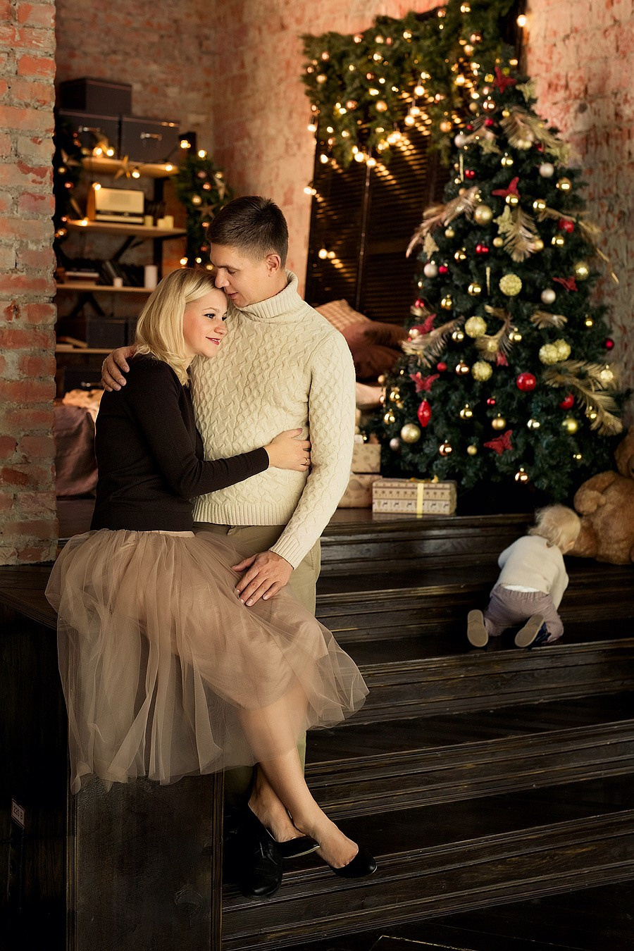 Новогодняя семейная идиллия. Tatyana Nadezhdina Family photographer