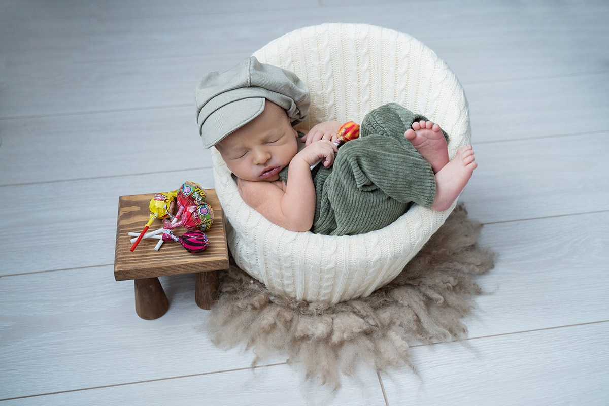 Фотосессия новорожденного в Москве