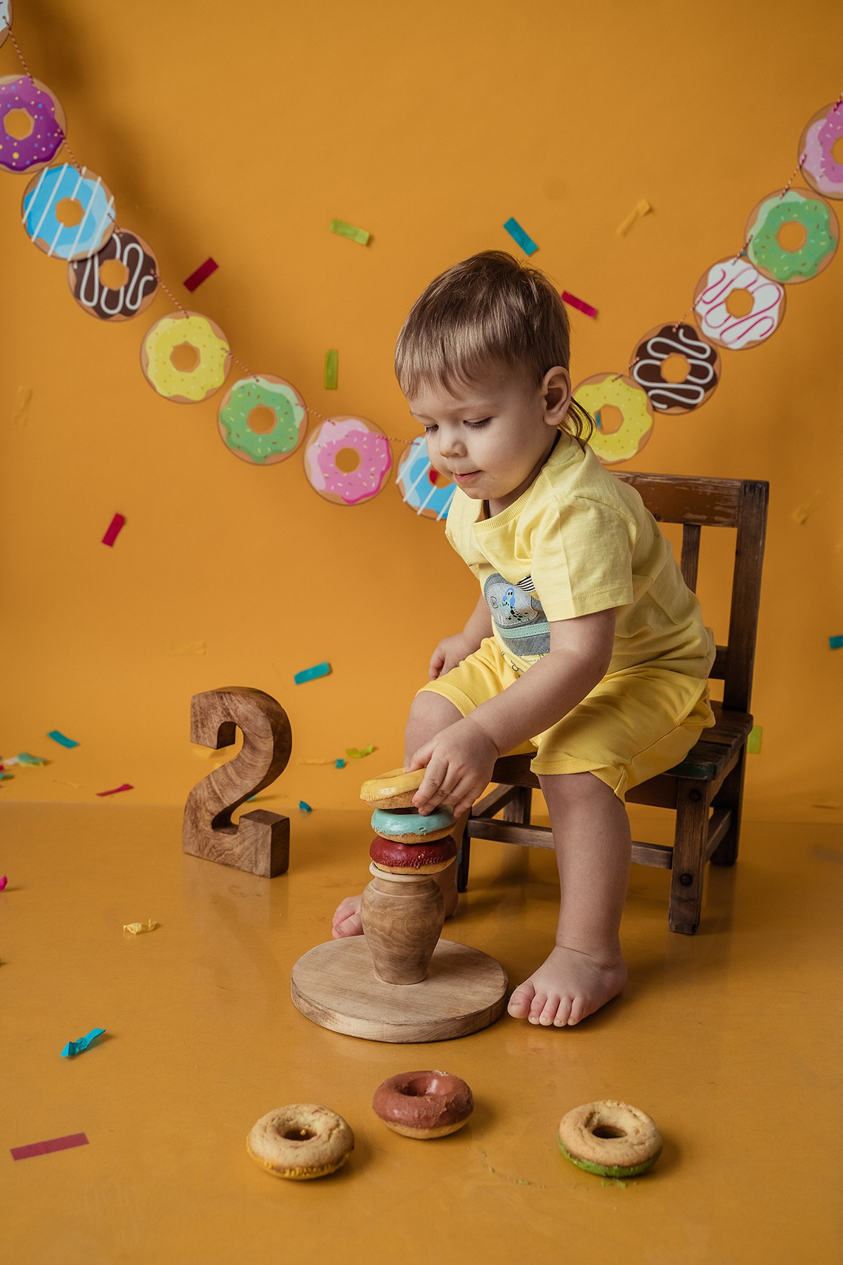 Фотосессия дня рождения в студии