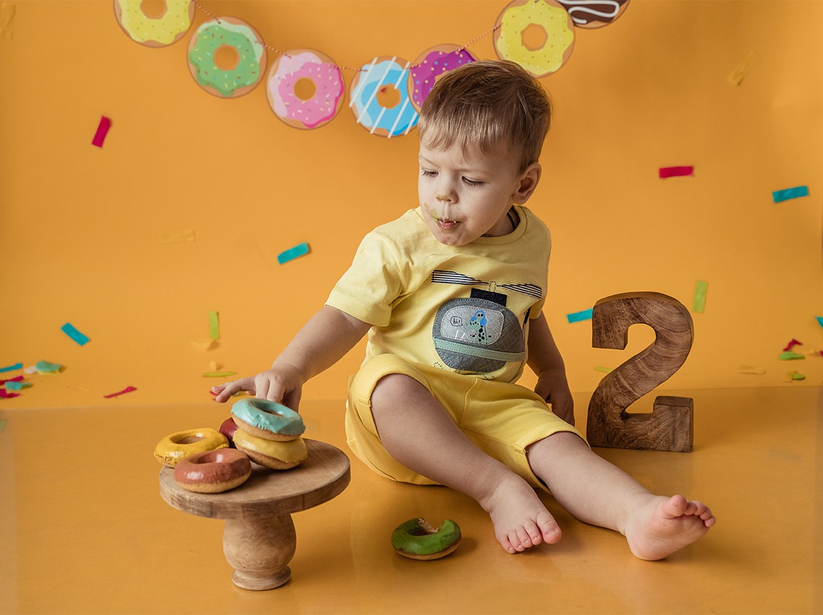 Фотосессия дня рождения в студии