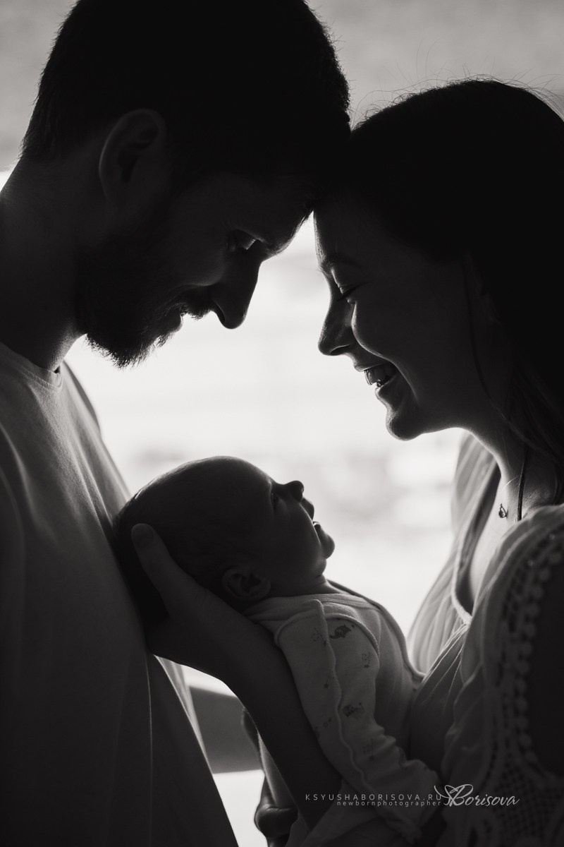 Фотосессия дома с новорожденным. Фотограф новорожденных в Магнитогорске Ксюша Борисова