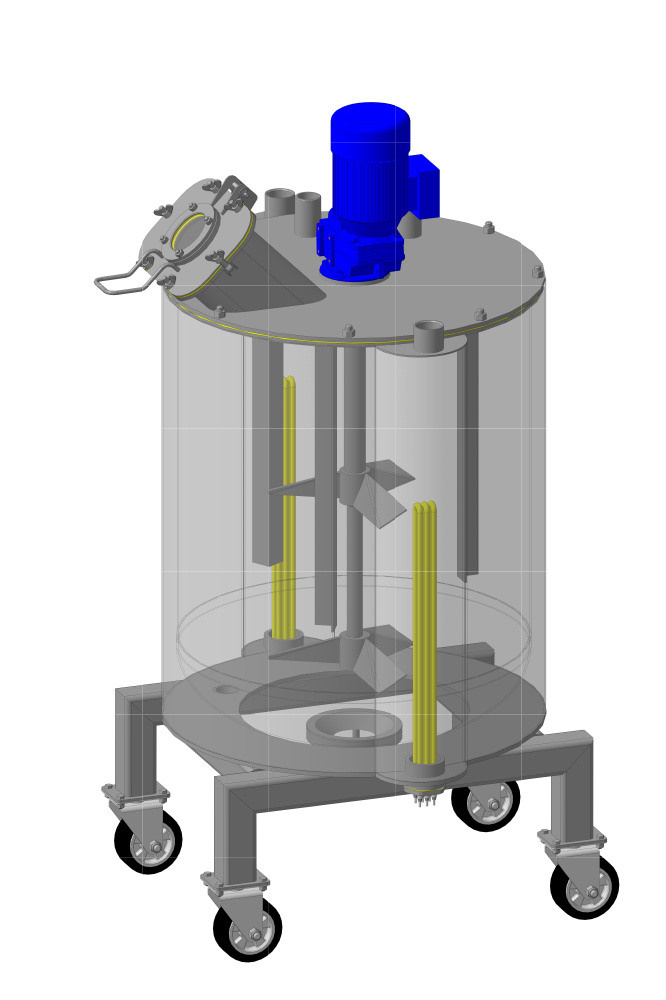 Аппараты с перемешивающими устройствами. ПЕТЕРБУРГНИИХИММАШ разрабатывает и изготавливает оборудование