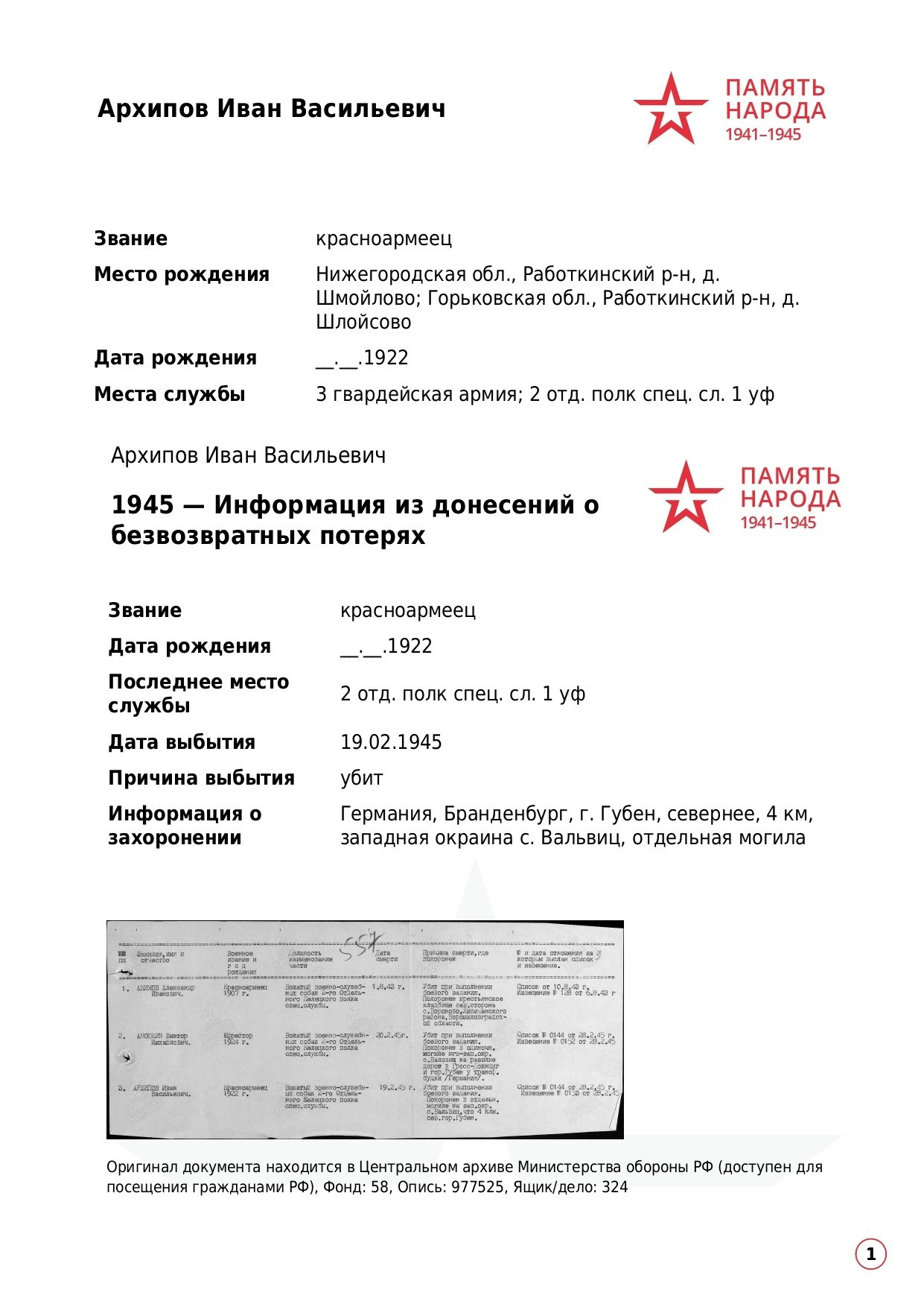 Архипов Иван Васильевич. НРОО КЦ "Собаковод"