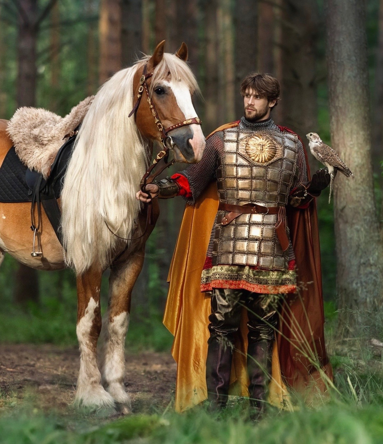 Финист Ясный Сокол. Русские народные костюмы в Москве