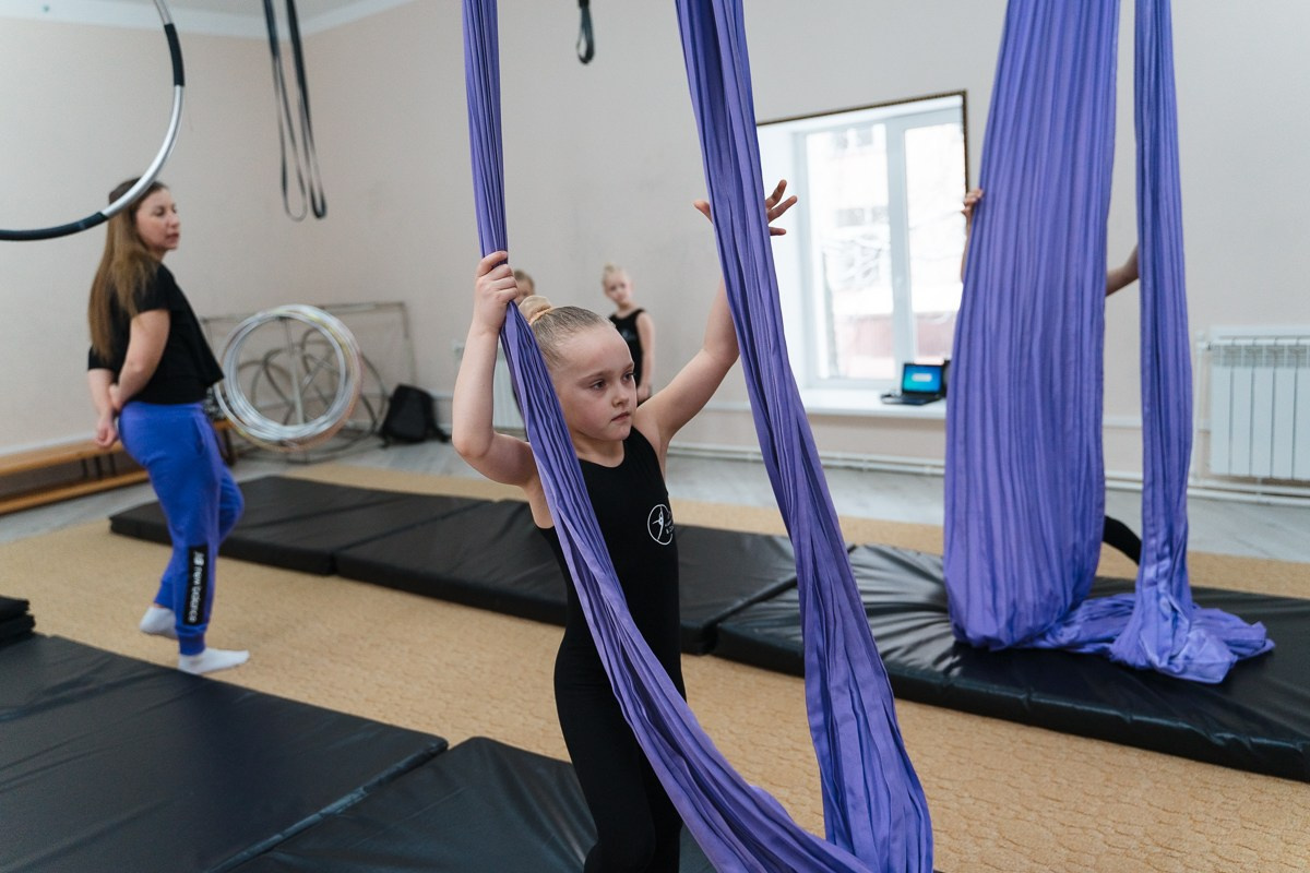 Тренировка в цирковой студии. Репортажный и семейный фотограф в Санкт-Петербурге Тарас Марченко