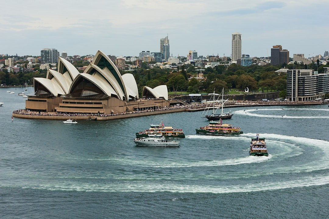 Australia Day Ferrython. Maria Poleshchuk, commercial photographer in Sydney