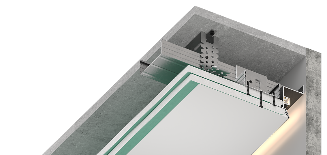 Теневой профиль для гипсокартона Теневой профиль для натяжных потолков. Студия интерьерных решений SUNHOUSE. Натяжные потолки, шторы, текстиль