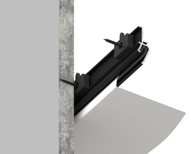 Теневой потолок Натяжной потолок KRAAB SYSTEMS. Студия интерьерных решений SUNHOUSE. Натяжные потолки, шторы, текстиль