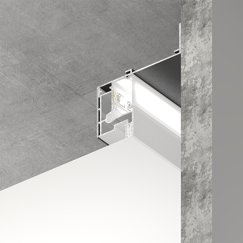 Теневой потолок Натяжной потолок KRAAB SYSTEMS. Студия интерьерных решений SUNHOUSE. Натяжные потолки, шторы, текстиль