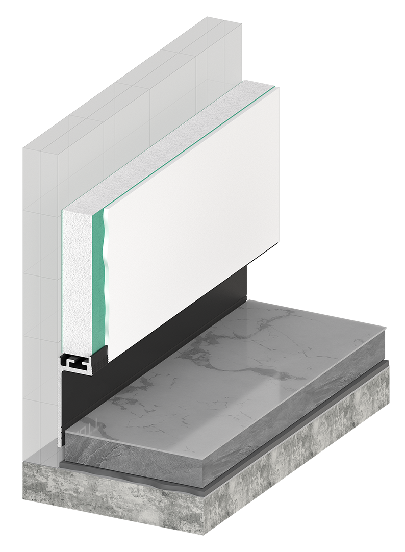 Теневой профиль для гипсокартона Теневой профиль для натяжных потолков. Студия интерьерных решений SUNHOUSE. Натяжные потолки, шторы, текстиль