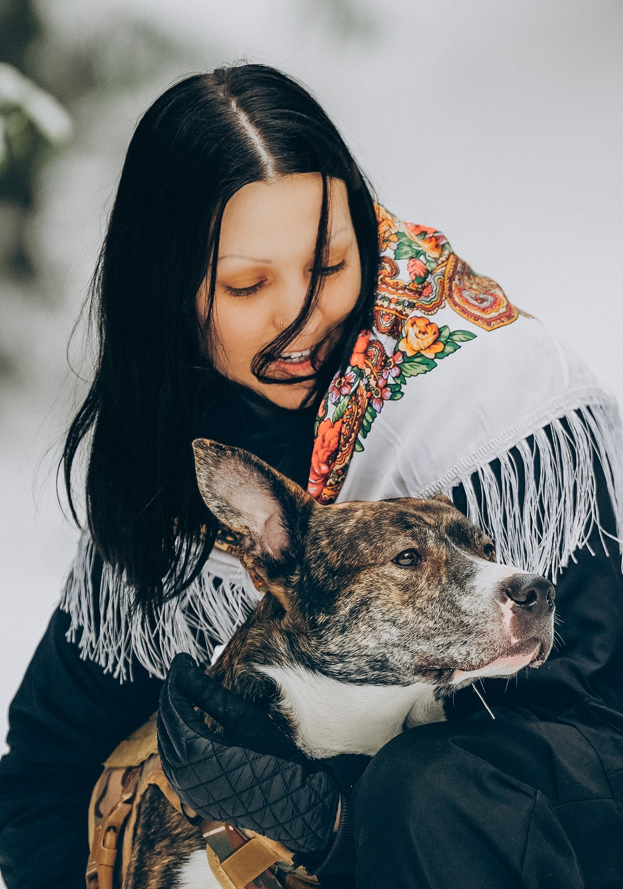 Гарм и Юна. Фотограф анималист в Спб недорого Олеся Майорова