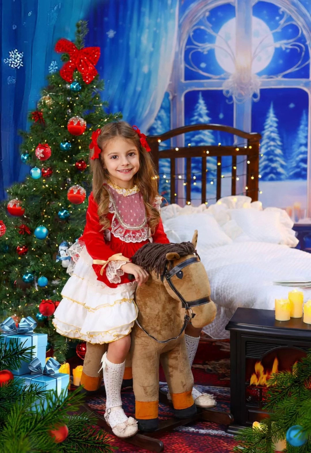Новогодняя фотосессия. Фотограф в детский сад Елена Колчева Новокузнецк