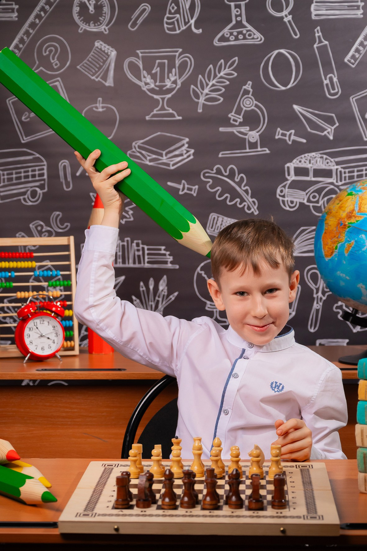 Начальная школа (виньетка). Фотограф в Москве Кирилл Никонов