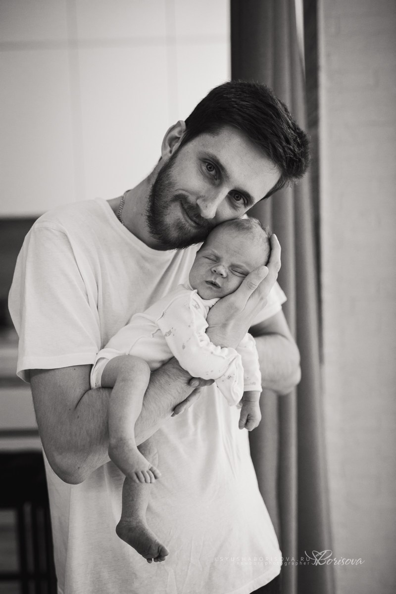 Фотосессия дома с новорожденным. Фотограф новорожденных в Магнитогорске Ксюша Борисова