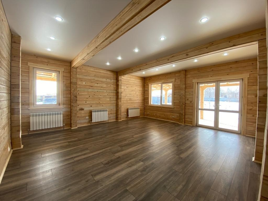 Студия + 2 спальни 78 м². Уральский завод Профилированного бруса в Челябинске