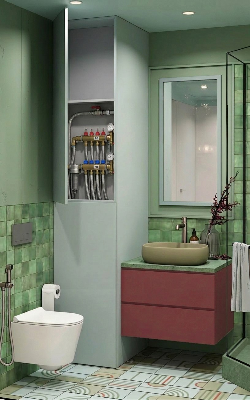 Блик. Квартира 51 м². Мастерская интерьеров Светланы Куксовой. Дизайн и реализация