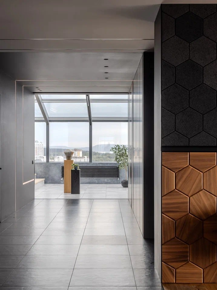 Квартира для молодого IT-специалиста площадью 250 м² на 21 этаже. Студия дизайна интерьера «Строчка» | Москва, Санкт-Петербург, Самара, Казань, Тольятти, Ульяновск и другие города России