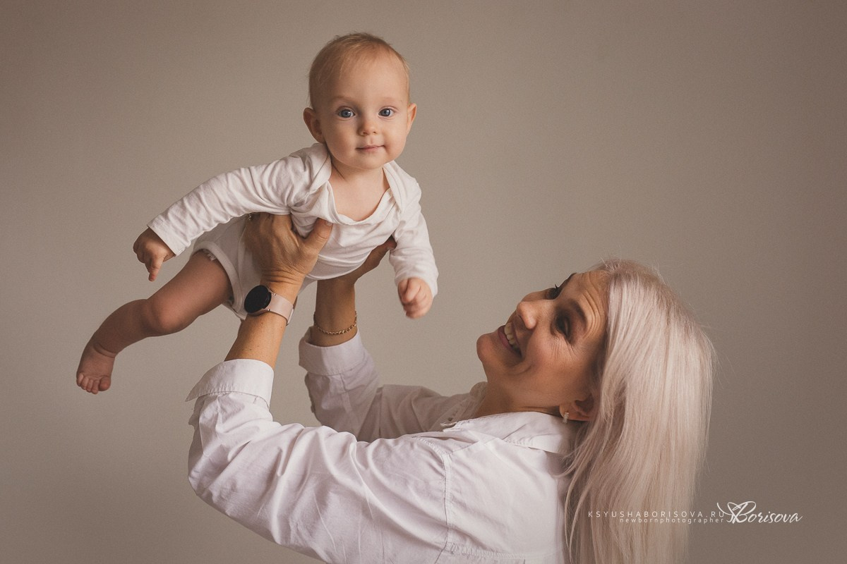 Фото с Родителями (малыши). Фотограф новорожденных в Магнитогорске Ксюша Борисова