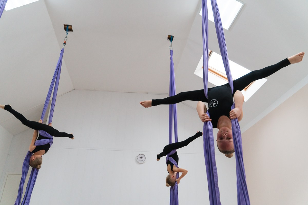 Тренировка в цирковой студии. Репортажный и семейный фотограф в Санкт-Петербурге Тарас Марченко