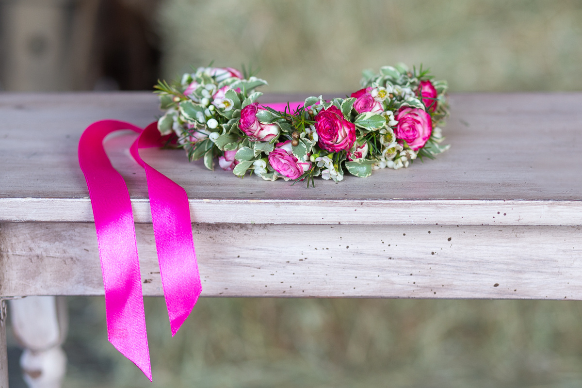 Аксессуары из живых цветов. Флорист Маргарита Гладкова