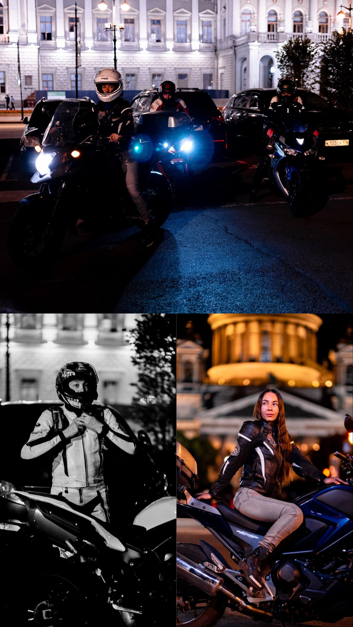 Мото ночь в Санкт-Петербурге. Павел Шарапов | Фотограф | Москва