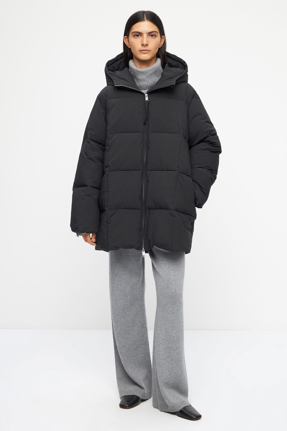 Пример стиля с джинсами и курткой