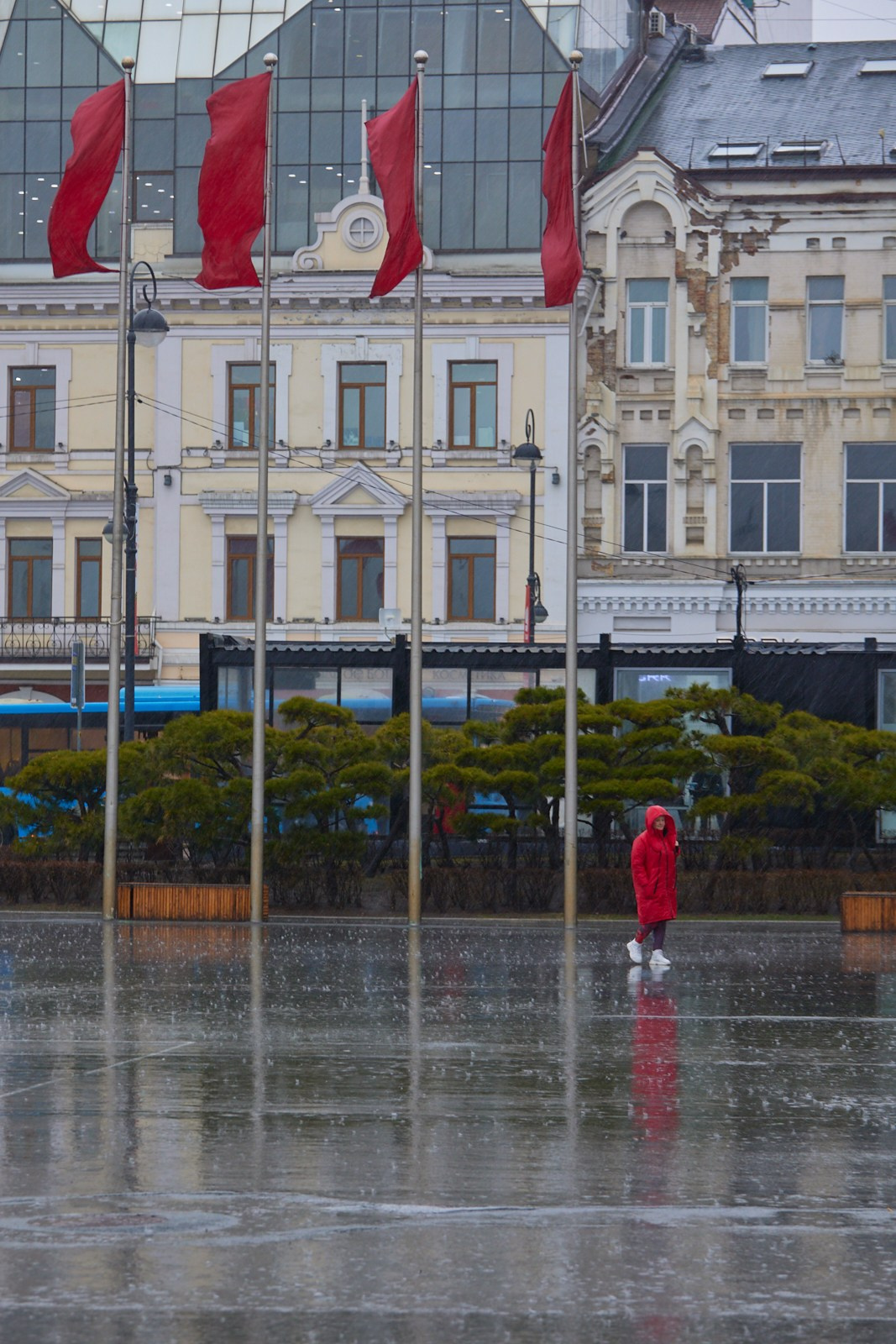 Дождь в городе. Фотограф во Владивостоке Осипчук Дмитрий
