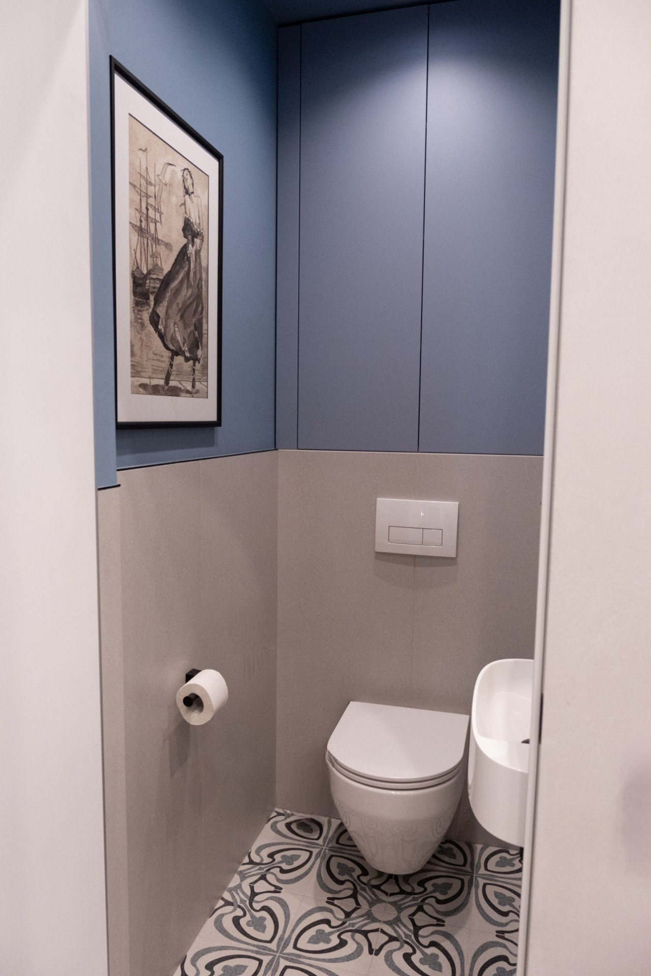 Implemented apartment design project. Interior designer Stockholm