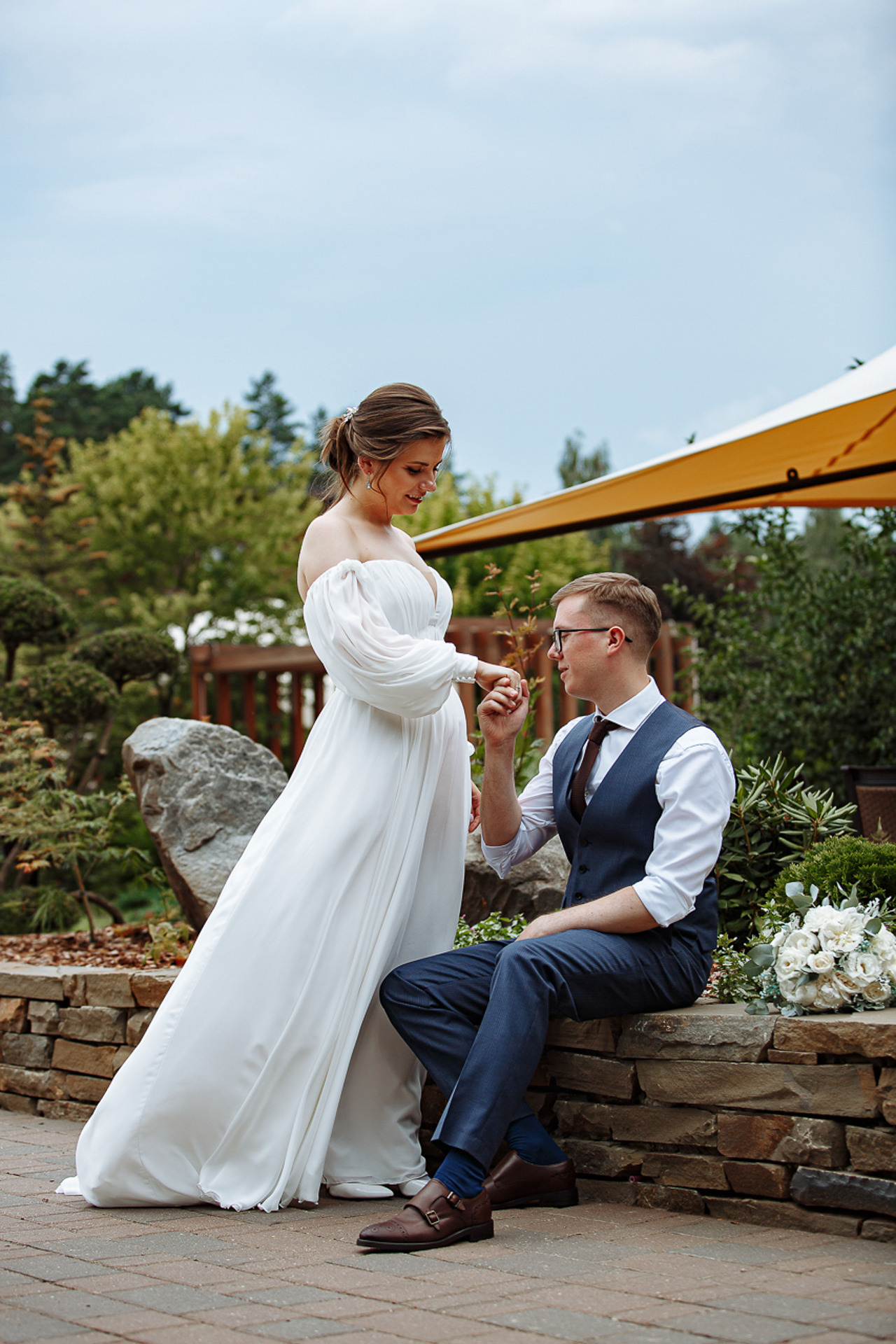 Свадебная фотосессия в Артилэнде. Свадебный фотограф Балашиха. Свадебный фотограф Москва и МО Сергей Киржаев