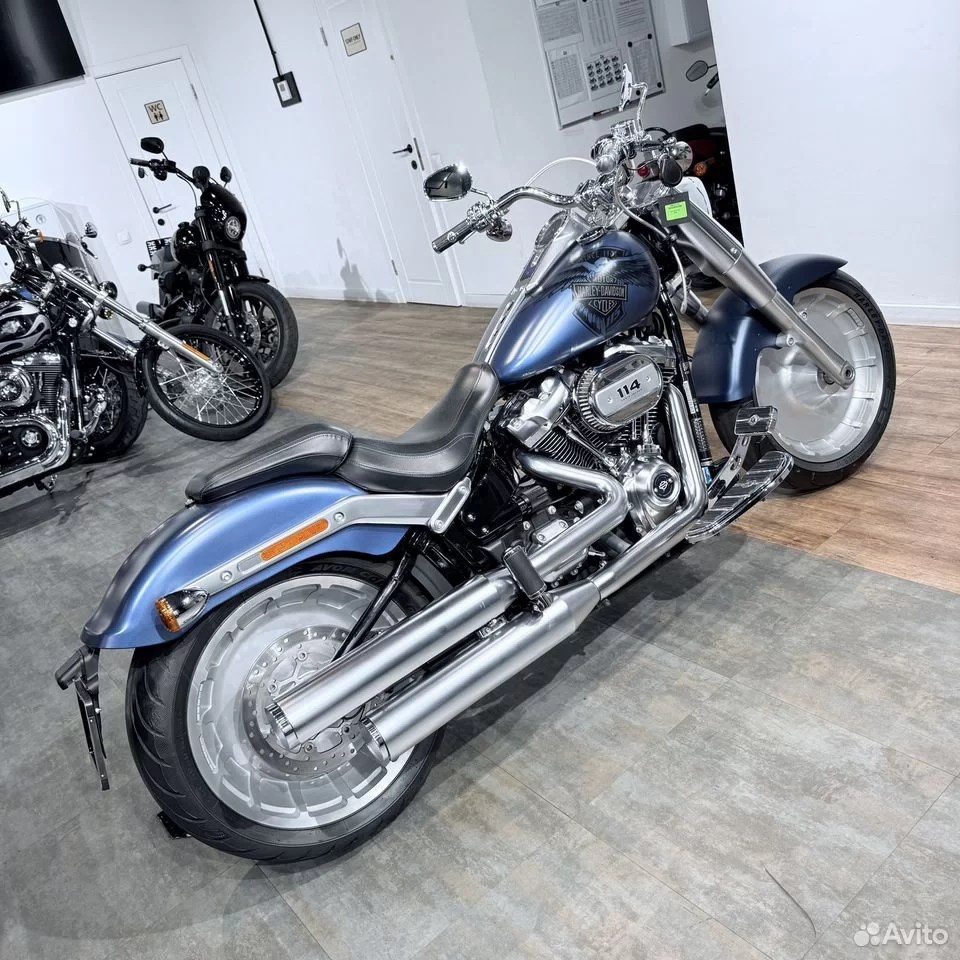 2018 Fat Boy 114 Bluе Dеnim 115 Yеars. Hello Davidson, Москва. Только хорошие мотоциклы…