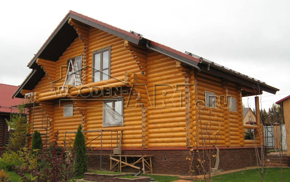 «Малые вяземы» 206 кв. м. Проекты деревянных домов