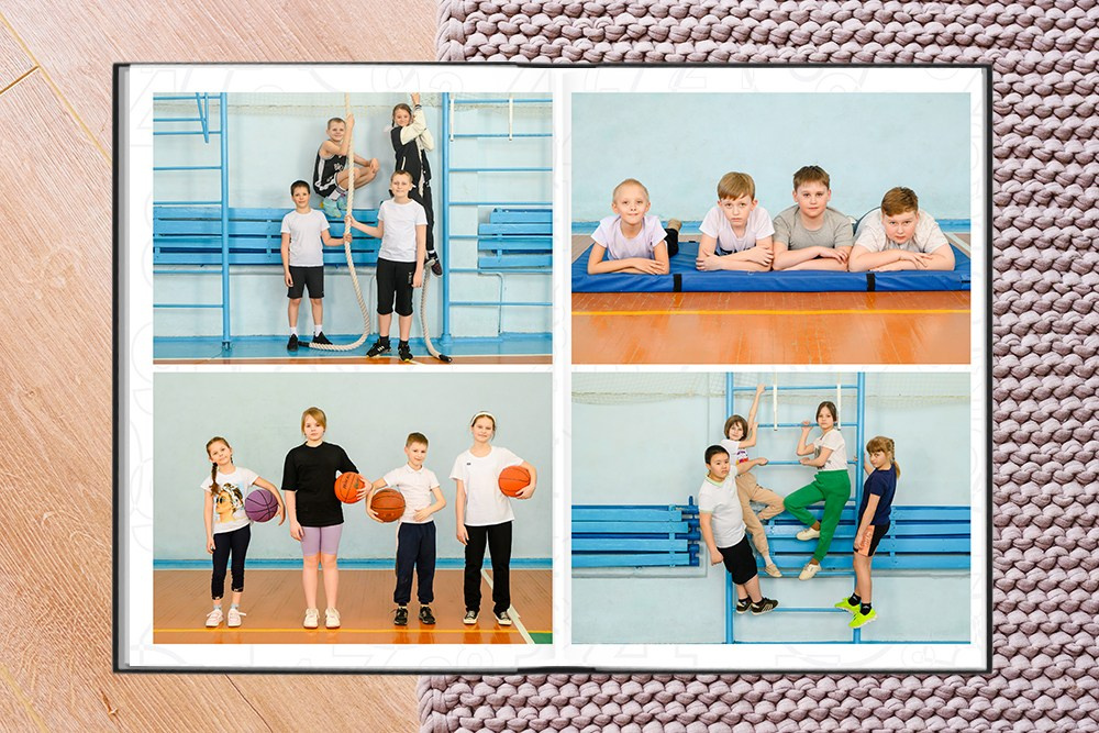 Выпускной альбом «Про меня и наш класс». Студия выпускных альбомов Ольги Галкиной. Томск