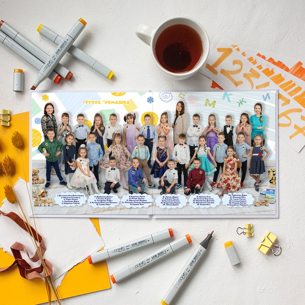 2 разворота ДС. Детский, семейный и школьный фотограф Светлана Волжанина